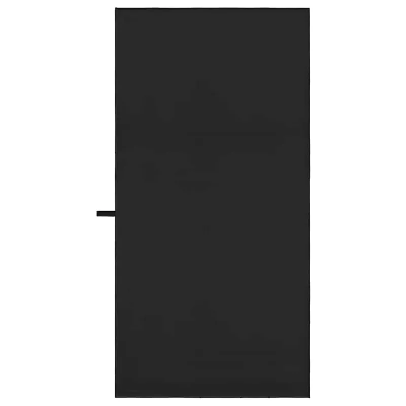 Sportiniai rankšluosčiai 2 pcs Juoda 140 x 70 cm