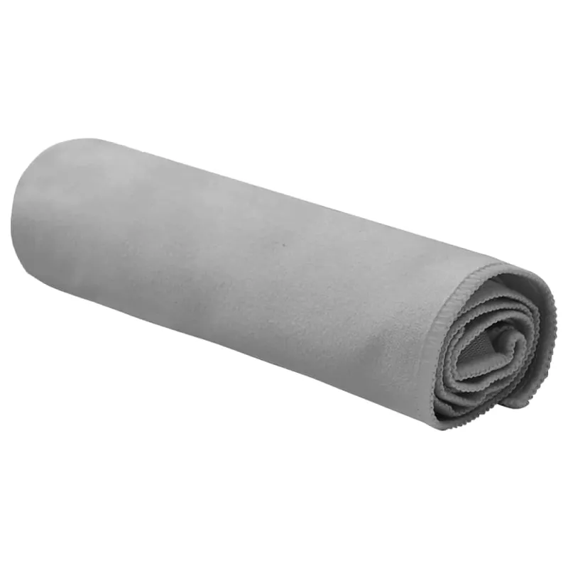 Sportiniai rankšluosčiai 2 pcs Tamsiai pilka 50 x 30 cm