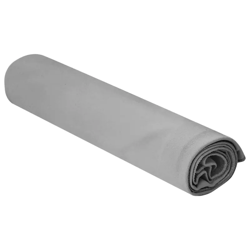 Sportiniai rankšluosčiai 2 pcs Tamsiai pilka 100 x 50 cm