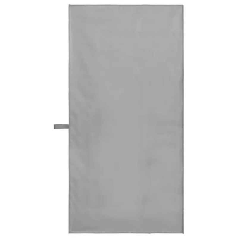 Sportiniai rankšluosčiai 2 pcs Tamsiai pilka 100 x 50 cm
