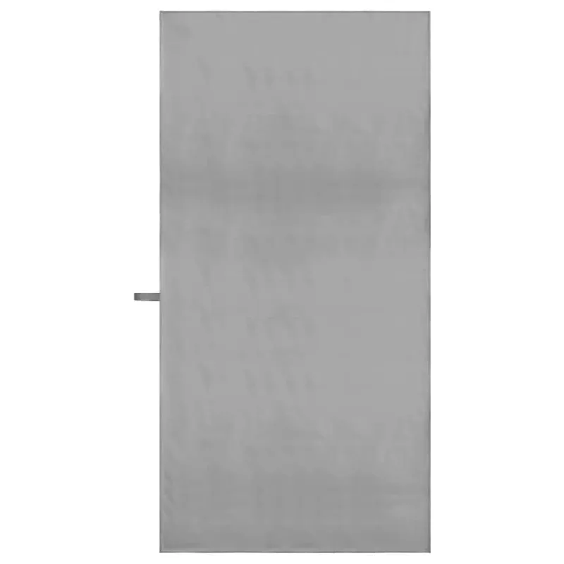 Sportiniai rankšluosčiai 2 pcs Tamsiai pilka 140 x 70 cm