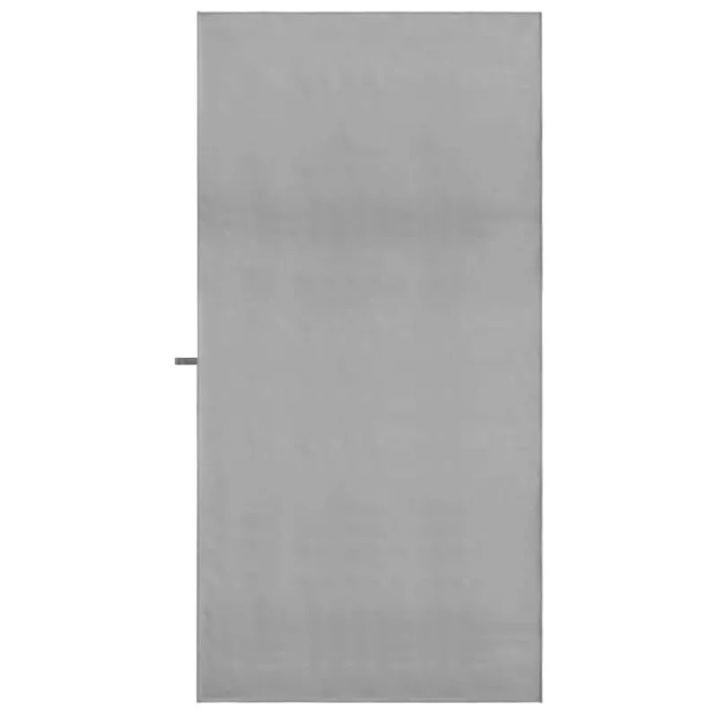 Sportiniai rankšluosčiai 2 pcs Tamsiai pilka 90 x 180 cm
