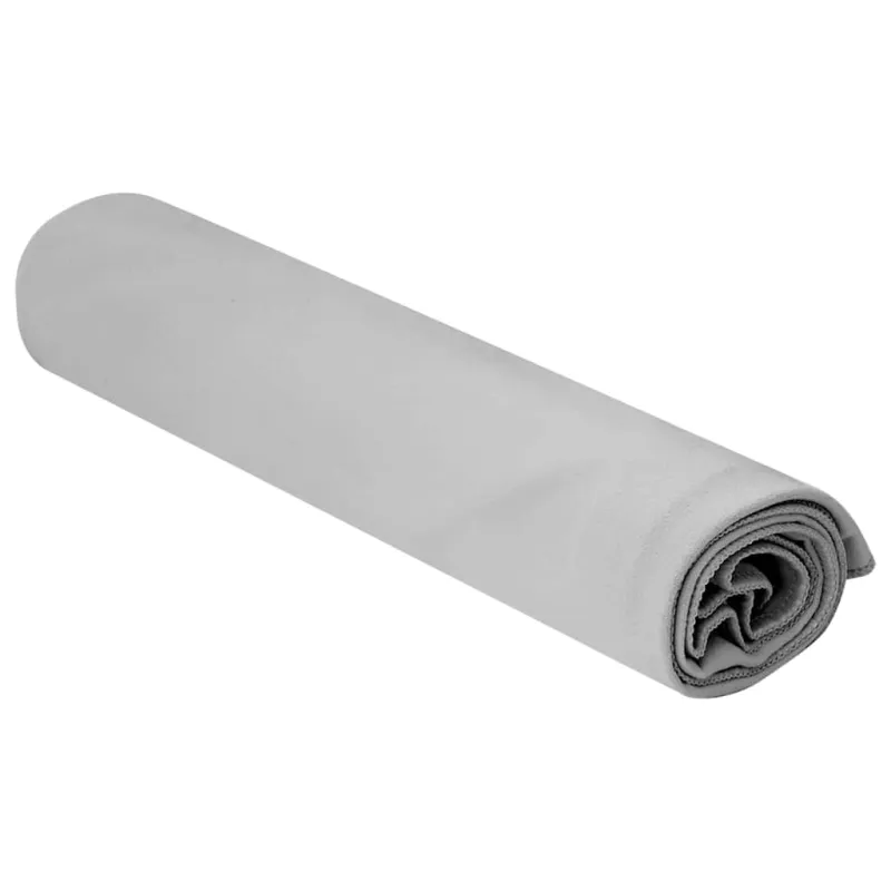 Sportiniai rankšluosčiai 2 pcs Pilka 100 x 50 cm