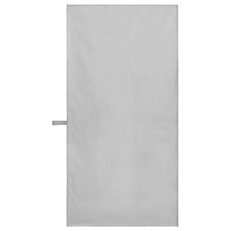 Sportiniai rankšluosčiai 2 pcs Pilka 100 x 50 cm