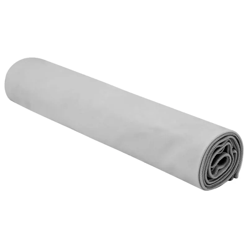 Sportiniai rankšluosčiai 2 pcs Pilka 140 x 70 cm