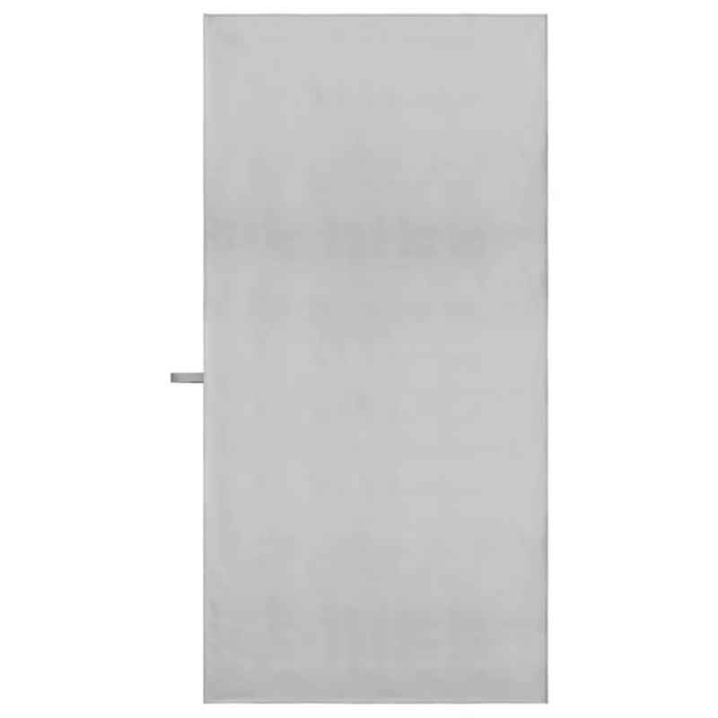 Sportiniai rankšluosčiai 2 pcs Pilka 140 x 70 cm