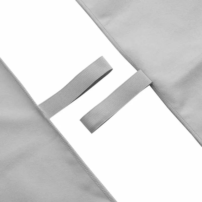 Sportiniai rankšluosčiai 2 pcs Pilka 180 x 90 cm