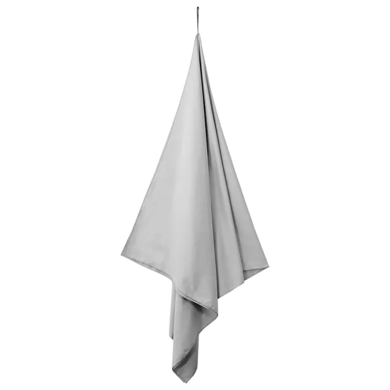 Sportiniai rankšluosčiai 2 pcs Pilka 200 x 100 cm