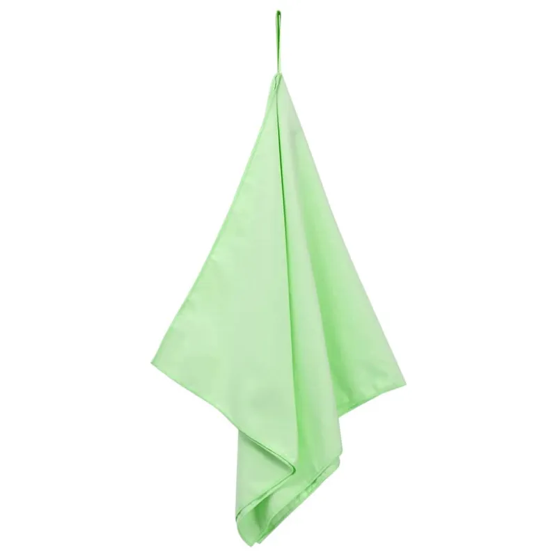 Sportiniai rankšluosčiai 2 pcs Žalia 100 x 50 cm