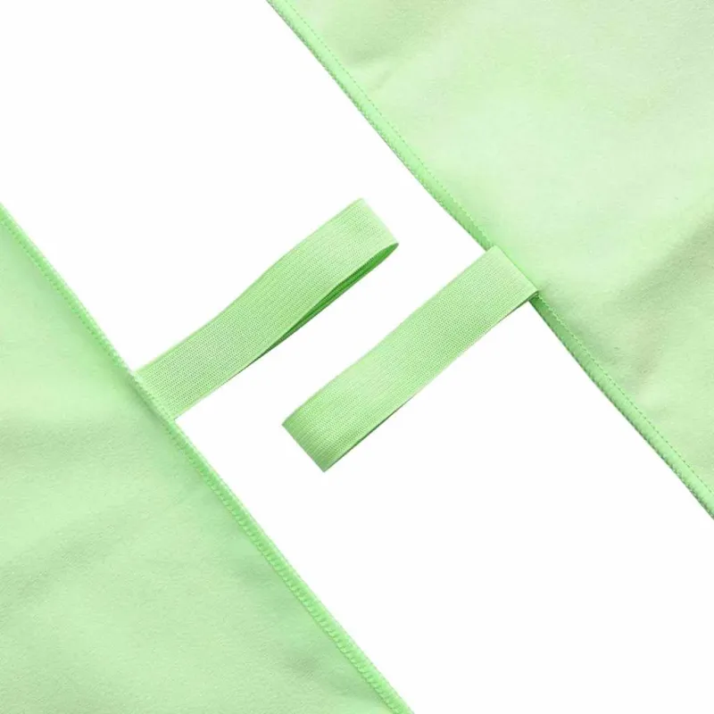 Sportiniai rankšluosčiai 2 pcs Žalia 100 x 50 cm