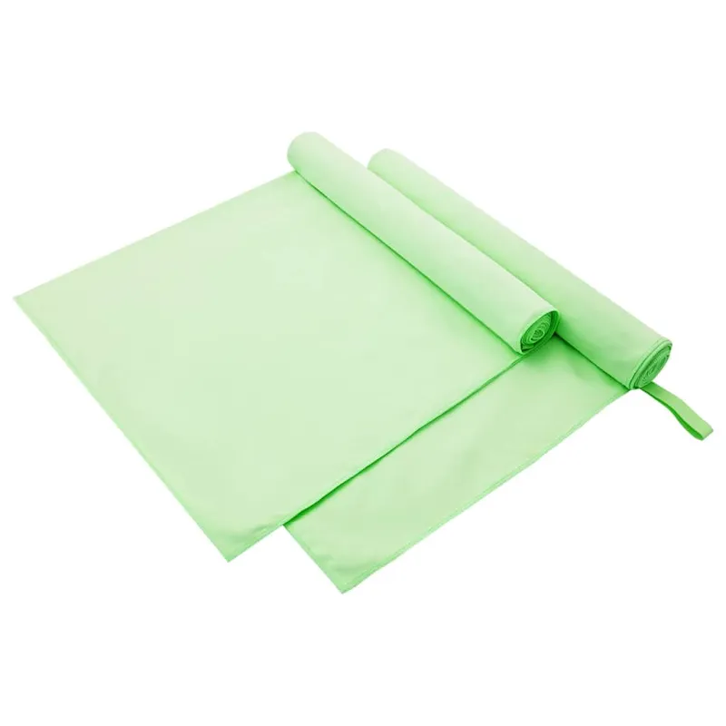 Sportiniai rankšluosčiai 2 pcs Žalia 180 x 90 cm