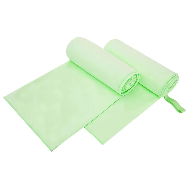 Sportiniai rankšluosčiai 2 pcs Žalia 200 x 100 cm