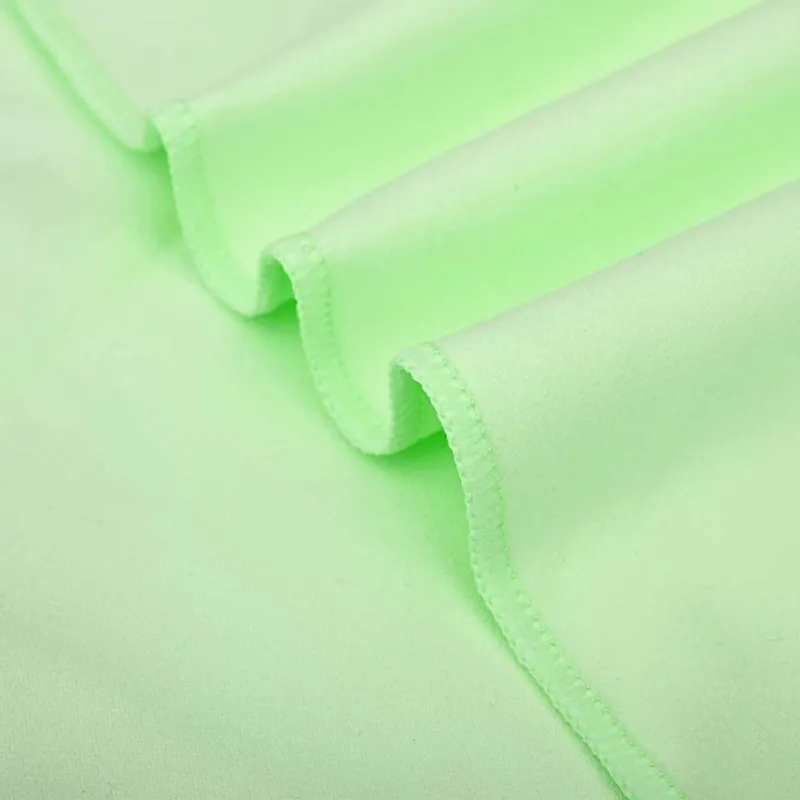 Sportiniai rankšluosčiai 2 pcs Žalia 200 x 100 cm