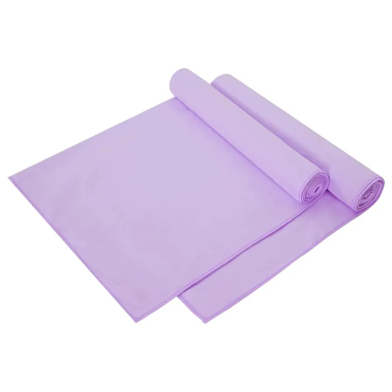 Sportiniai rankšluosčiai 2 pcs Violetinė 140 x 70 cm