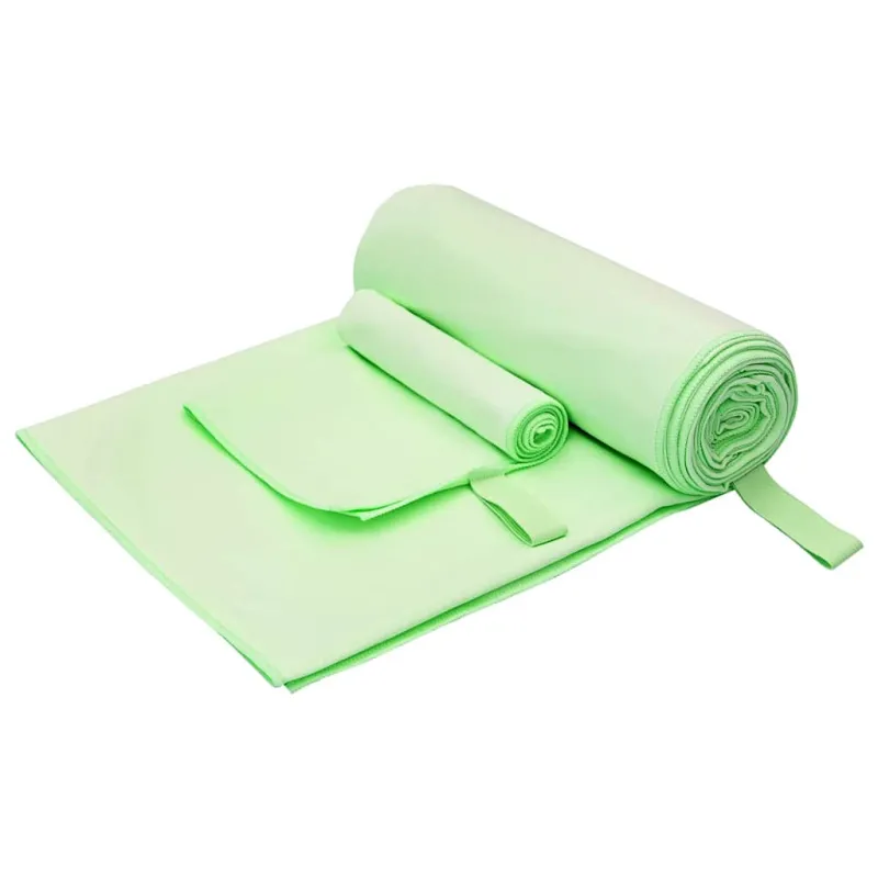 Sporto rankšluosčių rinkinys 2 pcs Žalia audinys