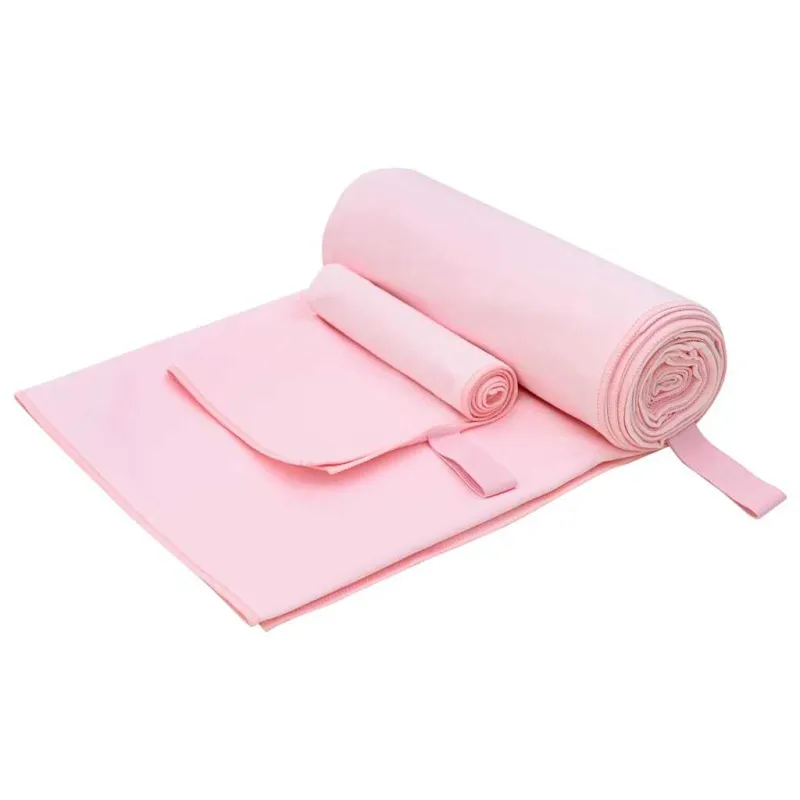 Sporto rankšluosčių rinkinys 2 pcs Rožinė audinys