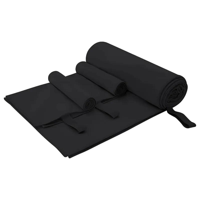 Sporto rankšluosčių rinkinys 3 pcs Juoda