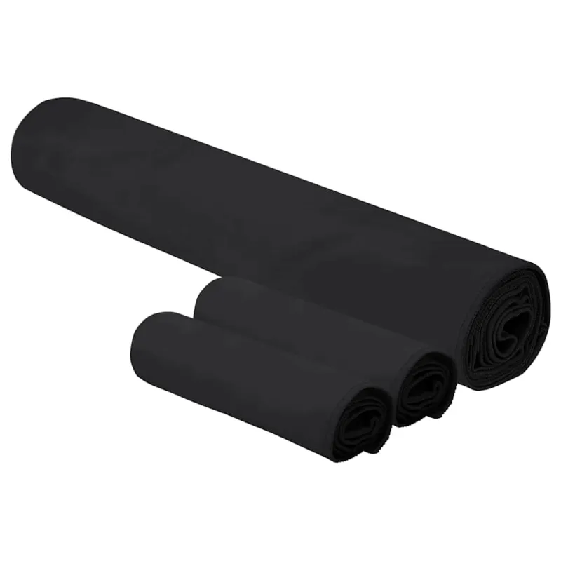 Sporto rankšluosčių rinkinys 3 pcs Juoda
