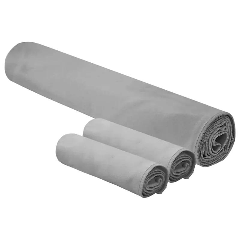 Sporto rankšluosčių rinkinys 3 pcs Tamsiai pilka