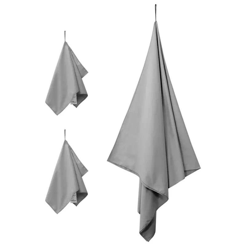Sporto rankšluosčių rinkinys 3 pcs Tamsiai pilka