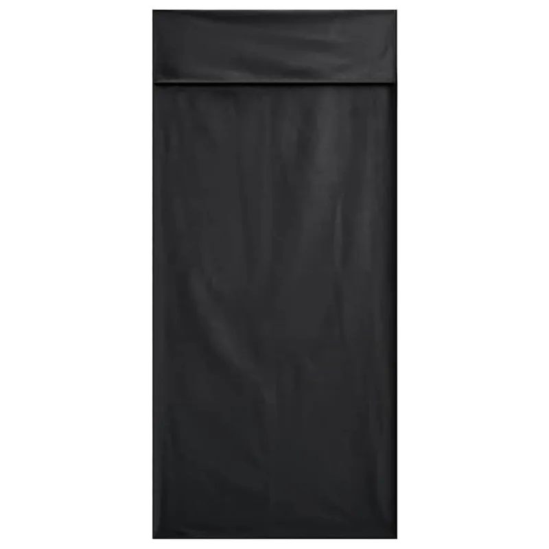Lauko Kėdžių Rankšluosčiai 2 pcs Juoda 130 x 60 cm