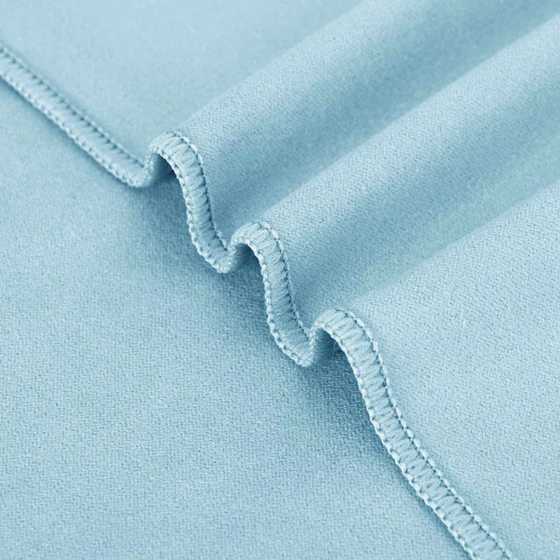 Lauko Kėdžių Rankšluosčiai 2 pcs Mėlyna 130 x 60 cm