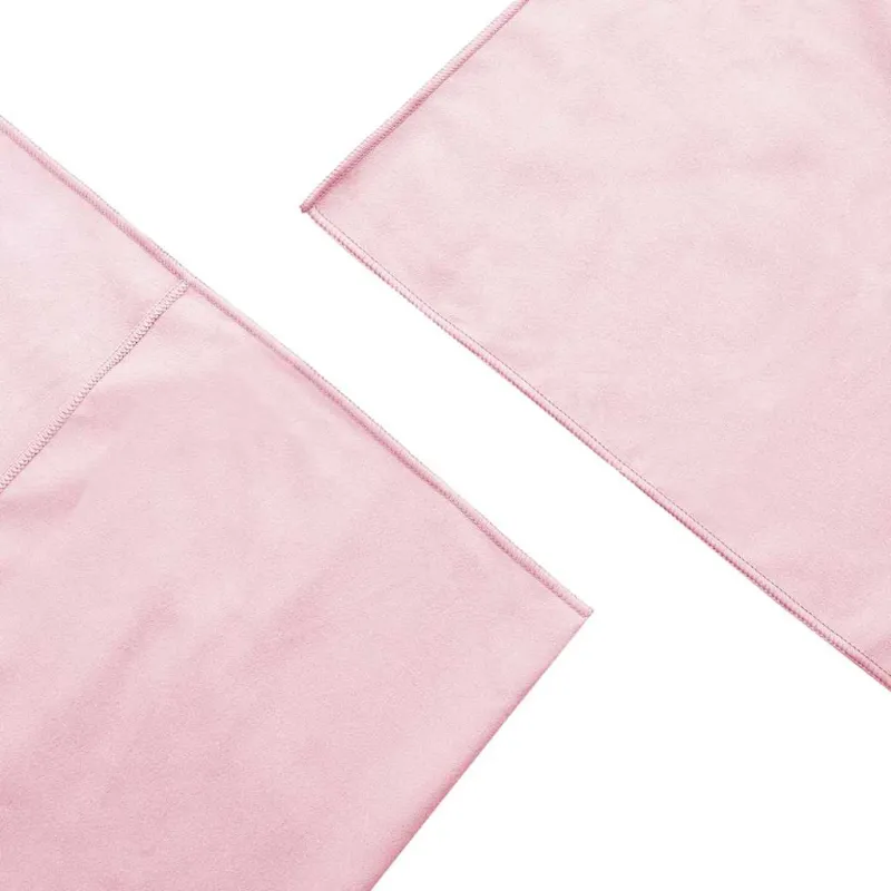 Lauko Kėdžių Rankšluosčiai 2 pcs Rožinė 130 x 60 cm