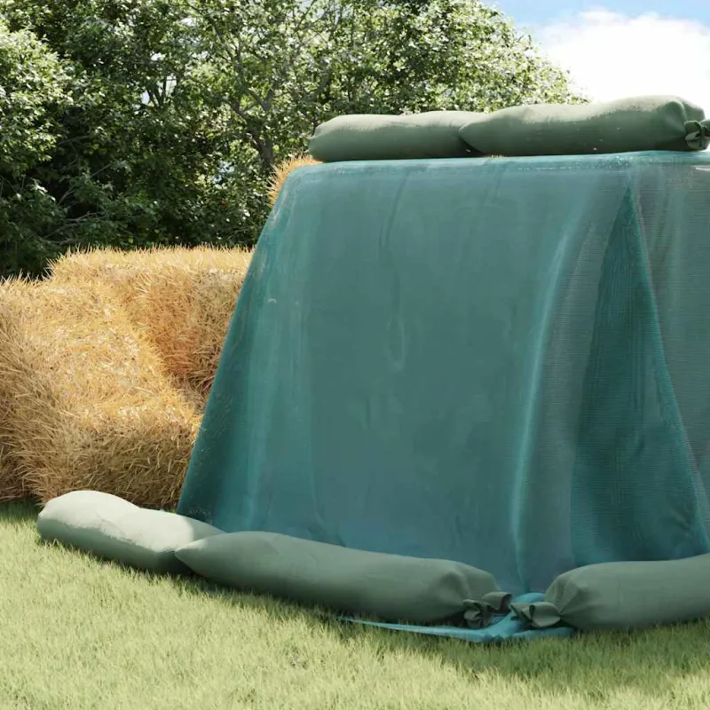 Silso dangtis Žalia 10 x 5 m HDPE