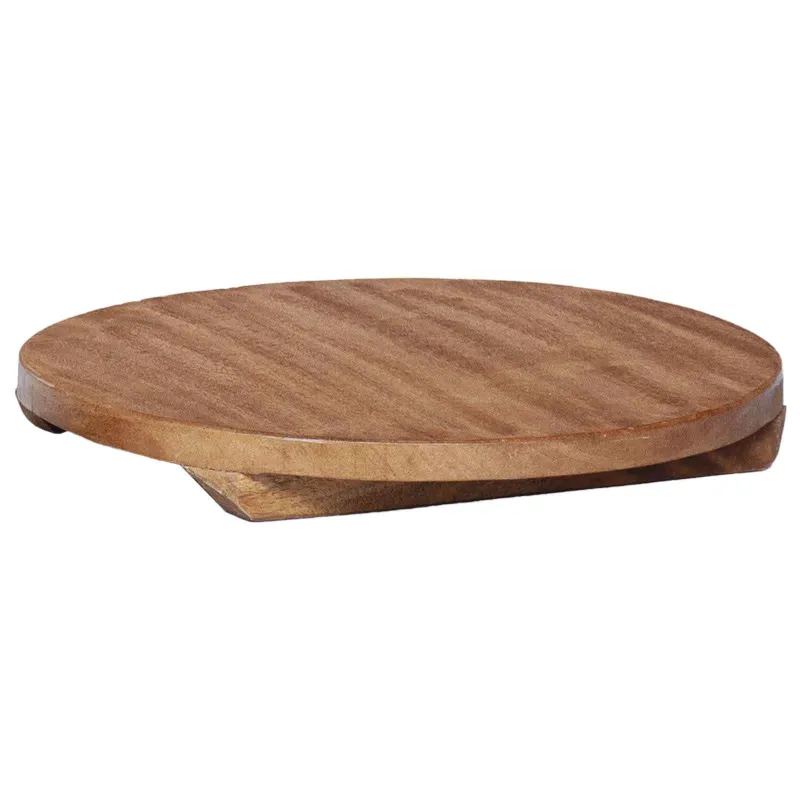 Vazonų stalas 3 pcs Ruda Mahogany Medis