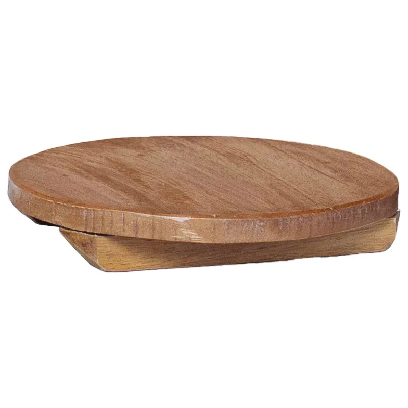 Vazonų stalas 3 pcs Ruda Mahogany Medis