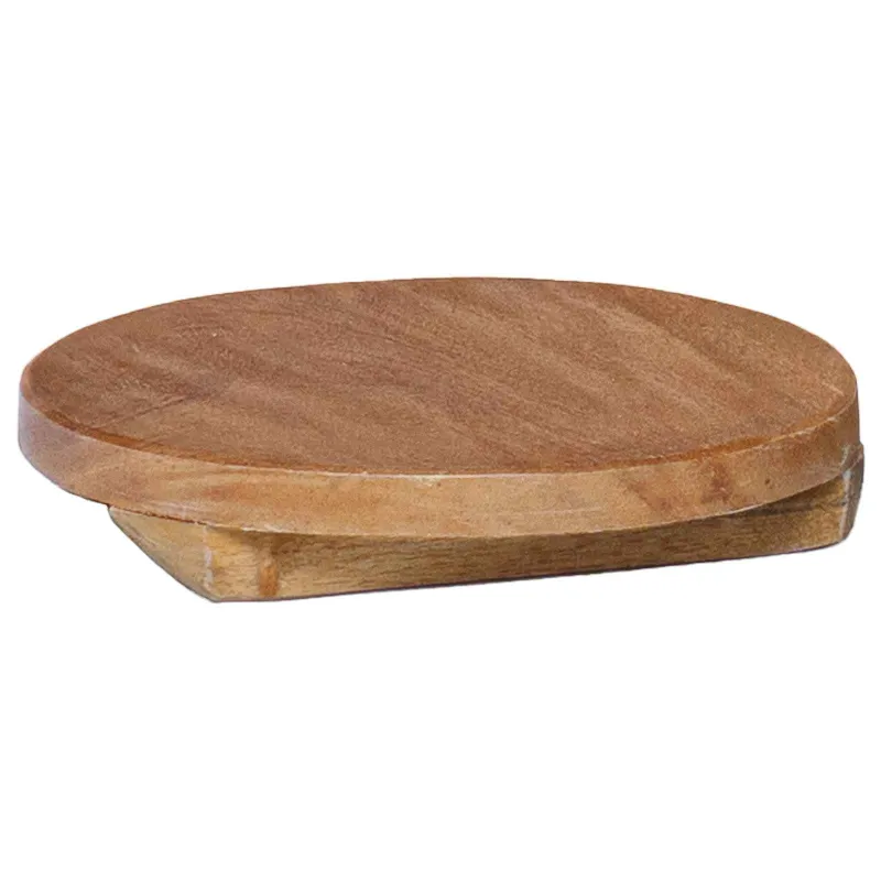 Vazonų stalas 3 pcs Ruda Mahogany Medis