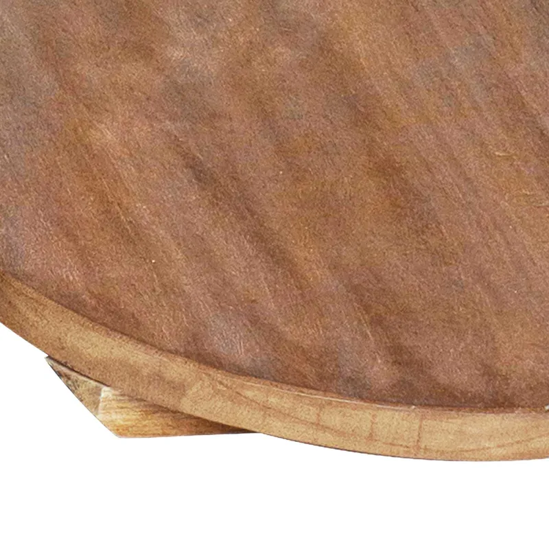 Vazonų stalas 3 pcs Ruda Mahogany Medis