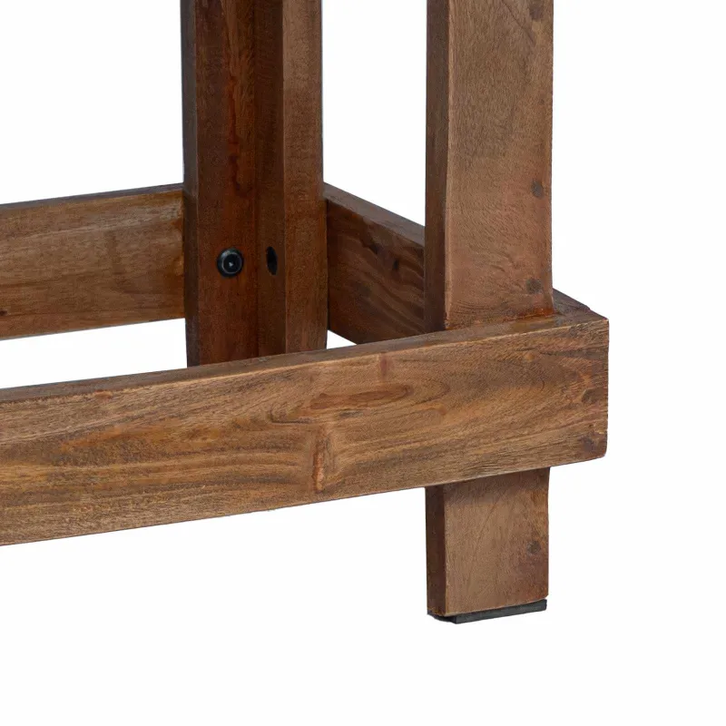 Augalų stovas 2 pcs Ruda 70 x 11 x 27 cm Mahogany Medis