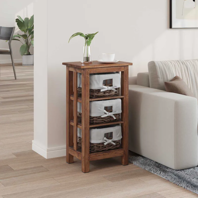 Šoninis stalas Ruda 38 x 28 x 72 cm