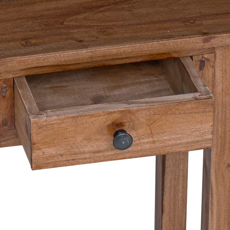 Augalų stovas su stalčių Ruda 34 x 25 x 52 cm Mahogany Medis
