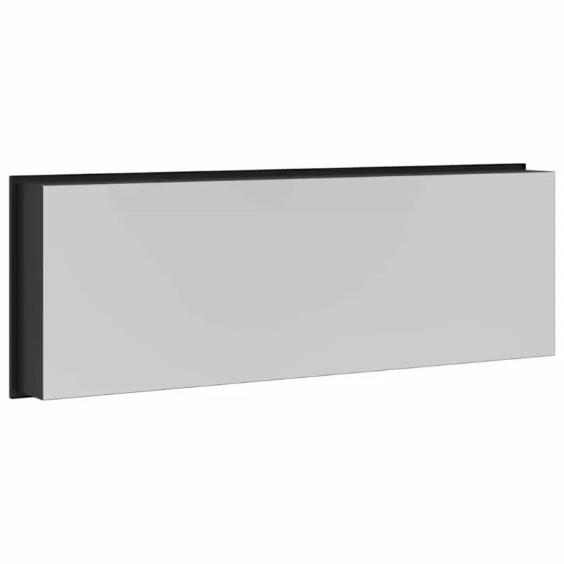 Dušo niša Juoda 90 x 30 x 9,5 cm Nerūdijantis Plienas