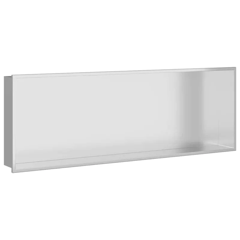 Dušo niša Sidabro 90 x 30 x 9,5 cm Nerūdijantis Plienas