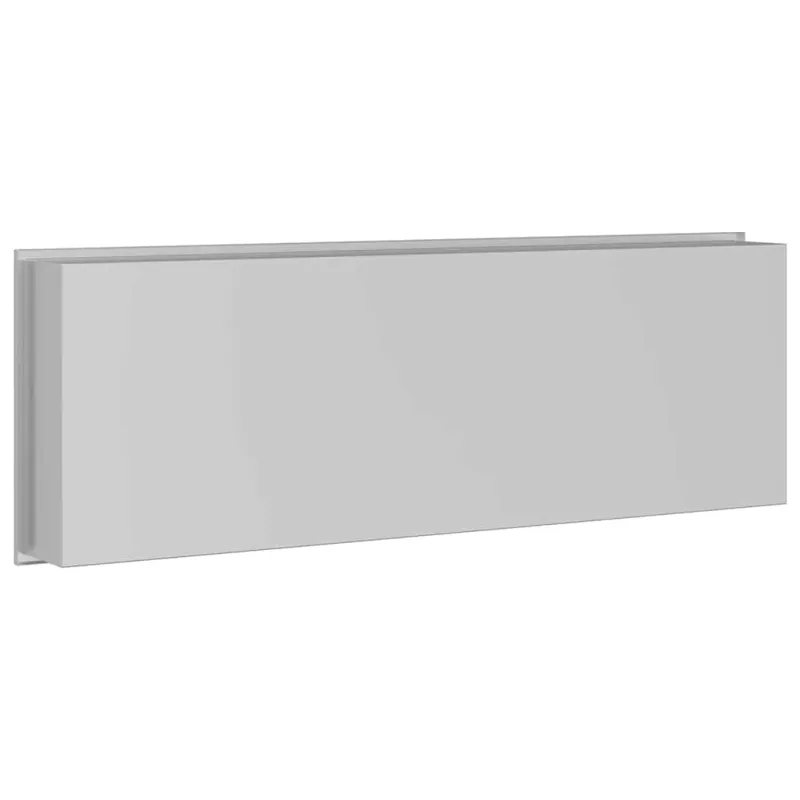 Dušo niša Sidabro 90 x 30 x 9,5 cm Nerūdijantis Plienas