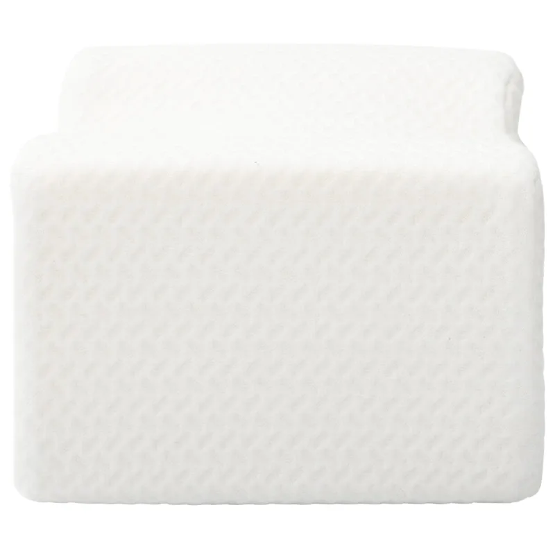 Knee Pillow Baltas Atminties putplastis ir poliesteris