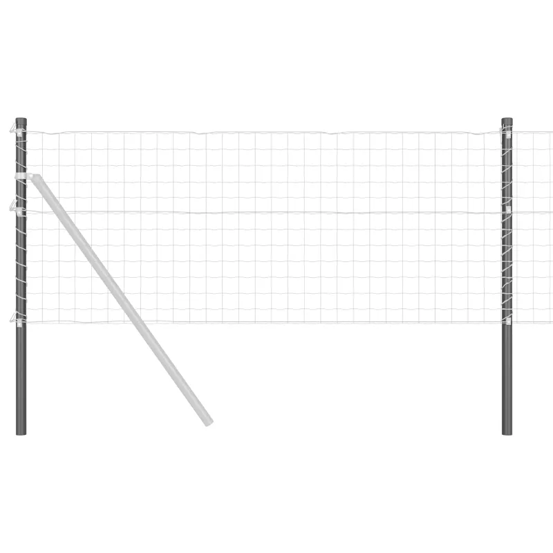 Tvorelės stulpas 12 pcs Pilka 80 cm