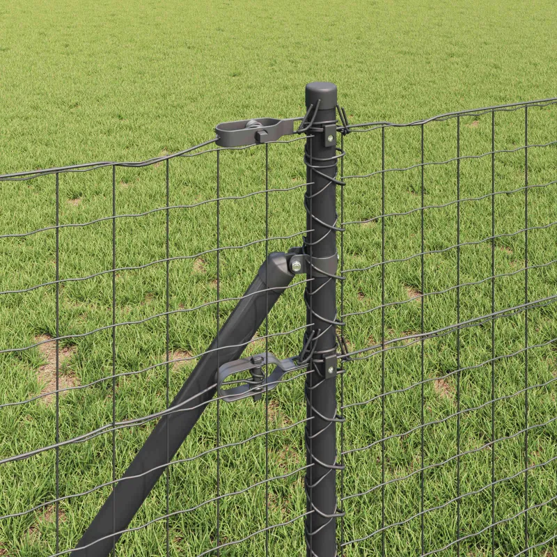 Tvorelės stulpas 12 pcs Pilka 90 cm