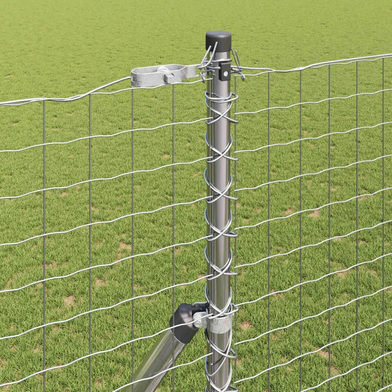 Tvorelės stulpas 12 pcs Sidabro