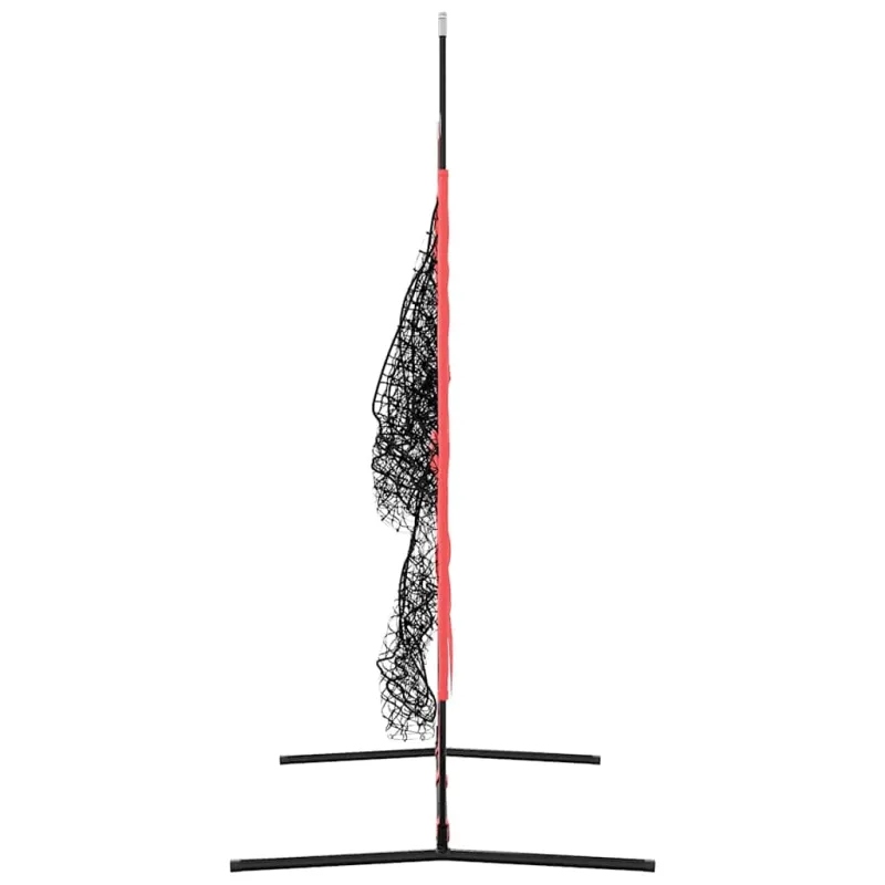 Beisbolo treniruočių tinklas Juoda 214,5 x 89,5 x 181 cm
