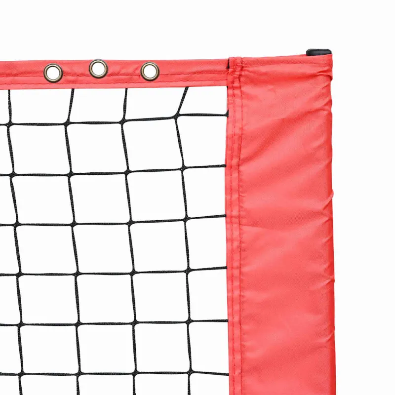 Teniso tinklas Juoda ir raudona 595 x 90,5 x 87 cm Poliesteris