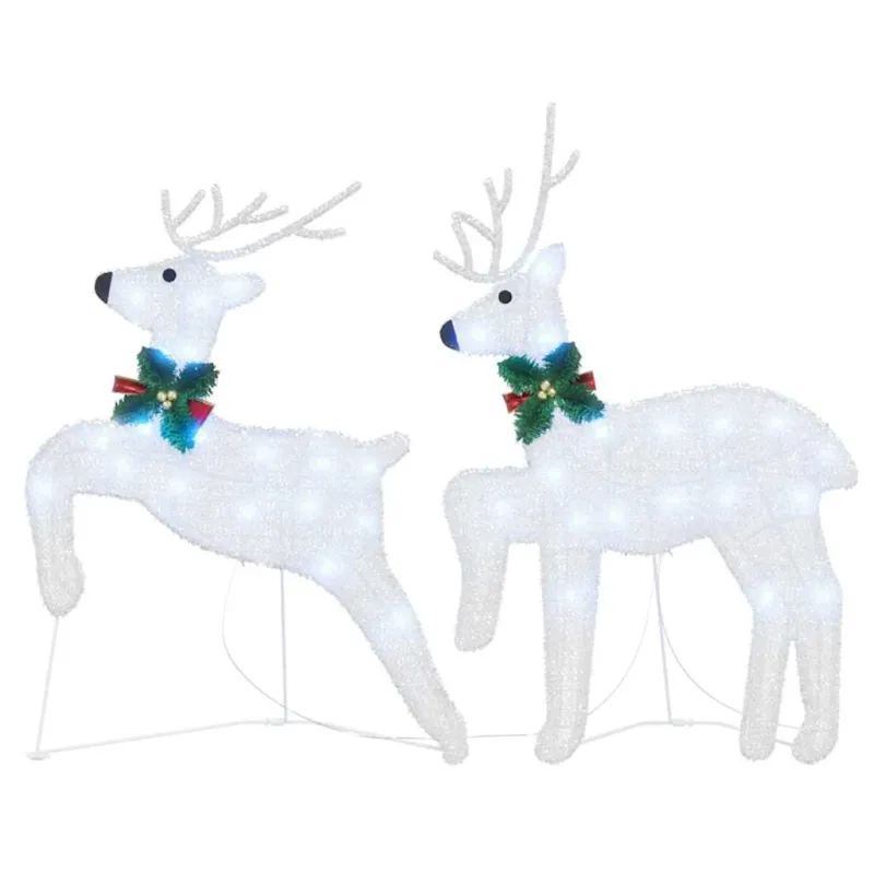 LED elniai 2 pcs Šaltas baltas audinys