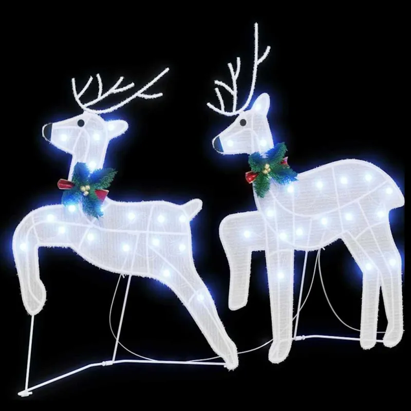 LED elniai 2 pcs Šaltas baltas audinys