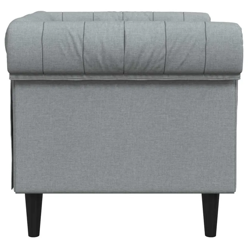 Sofa Šviesiai pilka 78,5 x 74,5 x 74,5 cm Poliesteris
