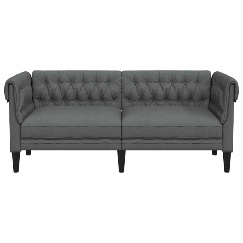 Sofa Tamsiai pilka 182,5 x 74,5 x 74,5 cm Poliesteris
