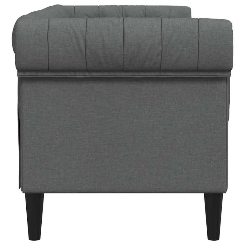 Sofa Tamsiai pilka 182,5 x 74,5 x 74,5 cm Poliesteris