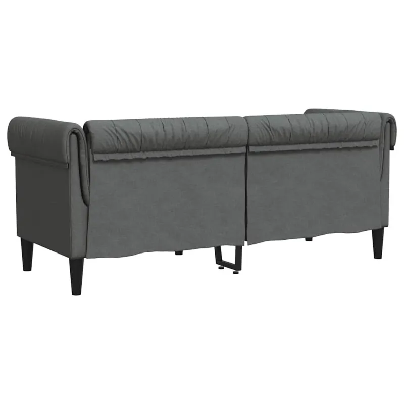 Sofa Tamsiai pilka 182,5 x 74,5 x 74,5 cm Poliesteris